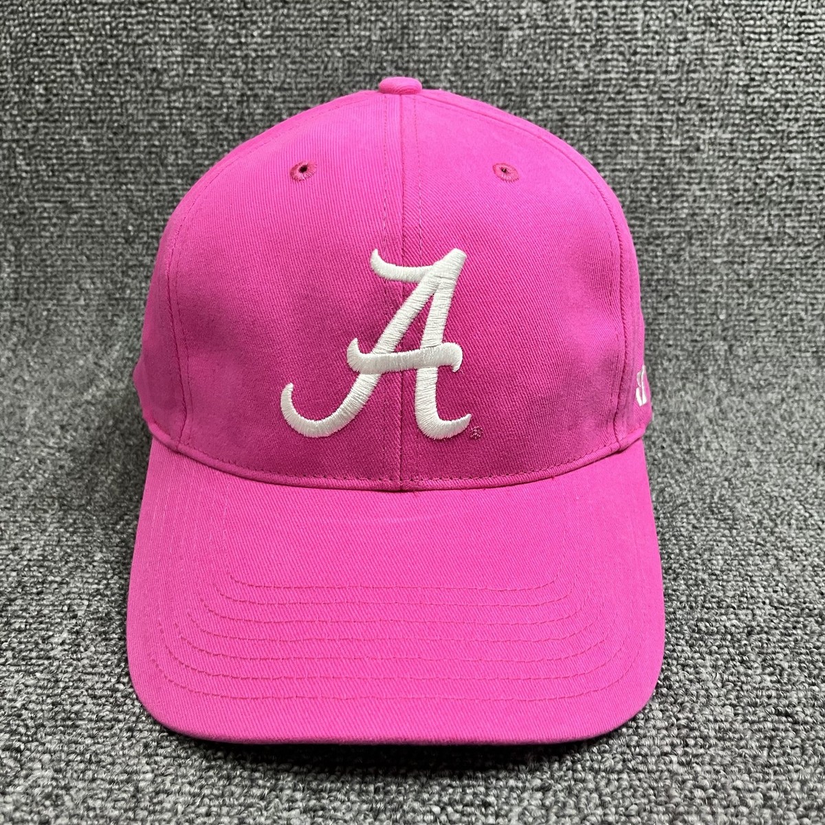 Alabama Crimson Tide '47 Brand Pink Clean Up Adjustable Hat Script A Logo Cap