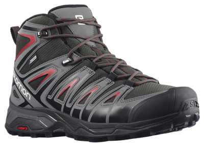 Salomon L41671000 X Ultra Pioneer Mid Waterproof Hiking Shoes for Men -