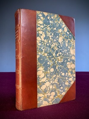 1900 Wuthering Heights Haworth Edition Bronte - Fine Half Calf Leather Binding