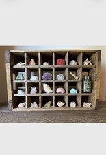 Rocks Natural Crystals Stones Minerals Seashells Rock Collection Display Case