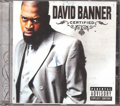 David Banner - Certified - CD Album, 17 Tracks, NEW