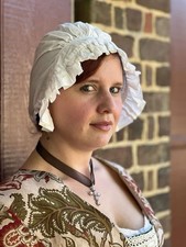 Colonial 18th century White Mob cap