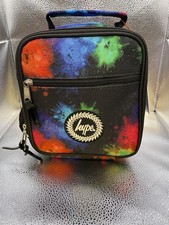 Hype Lunch Bag/Box Multi Staubexplosion | Isoliert | Kinder Schule LB3 UVP 19,99£