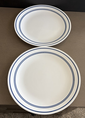 Corning CORELLE Classic Cafe Blue Dinner Plates
