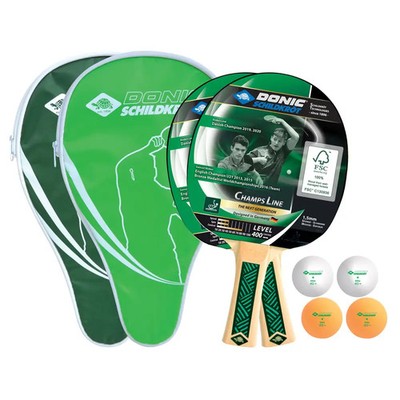 Donic-Schildkröt - TT-Set  CHAMPS Line 400 COVER Set, im Blister