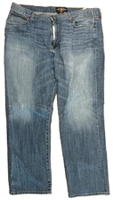 Lucky Brand Distressed Men's 181 Relaxed Fit Baggy Denim Jeans Size 42 x 31