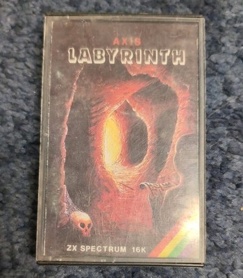 LABYRINTH - AXIS - ZX Spectrum 16K - Cassette - RARE Release