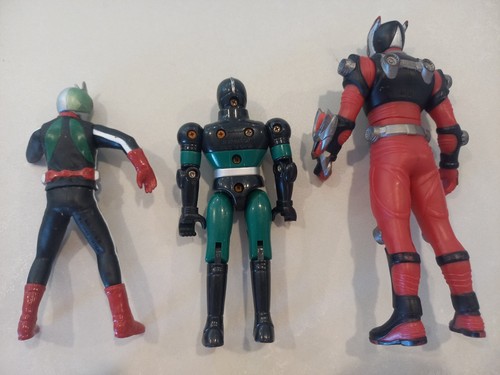 Bundle Lot 6 X MMPR Beetleborg Kamen Rider Saban Figures Power Rangers Bandai - Picture 6 of 13