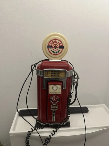 Retro Tel Antik aus den 90 er Amerikanisch Zapfsäule