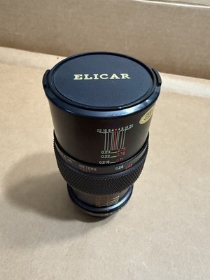 Elicar 55mm f/2.8 1:1 Macro Lens Pentax P K-A Vivitar