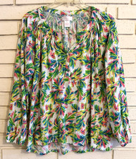 Stella Parker Peasant Fitting Top Womens Mult...