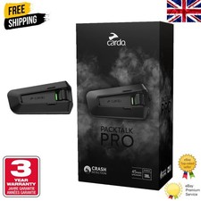 Image of Cardo PackTalk Pro Solo Mesh Motorcycle Intercom Bluetooth Adventure PTP00001