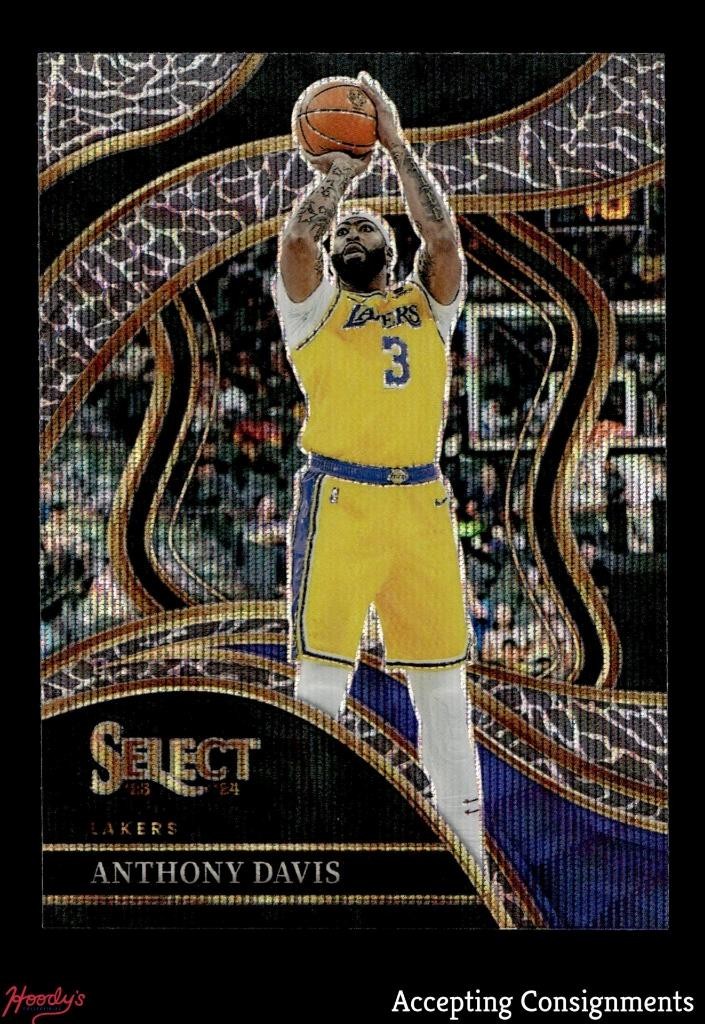 2023-24 Select Prizms Elephant #220 Anthony Davis Courtside SP Lakers