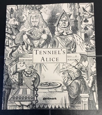 Tenniel s Alice Prints From The Original Woodblocks Art Book Gold mark