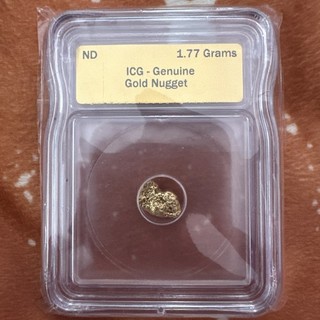 ICG CERTIFIED 1.77 GRAM NUGGET