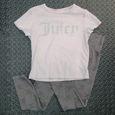 Juicy Couture Pajama Set Y2K 2000s Style Cozy Comfy Velour Bling
