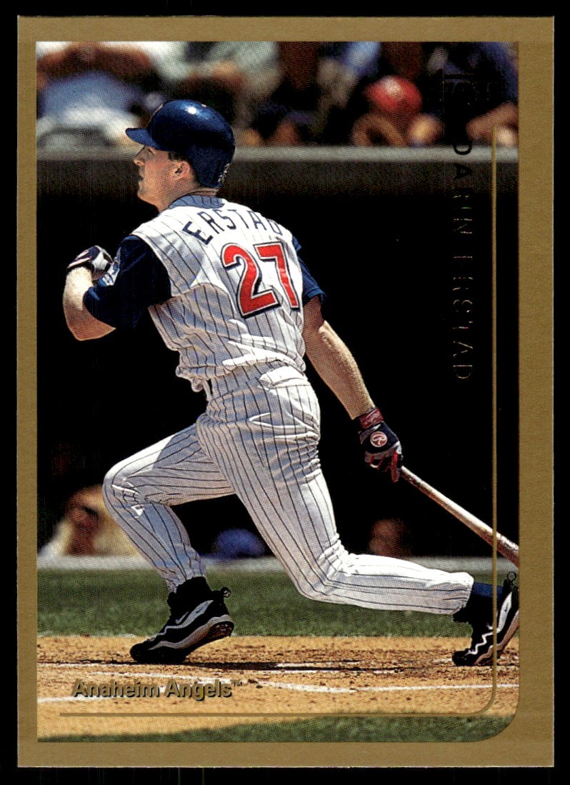 Darin Erstad 1999 Topps Chrome #140 Angels MLB READ FREE SHIPPING AutographDen