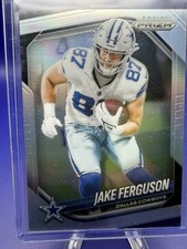 Cowboys Jake Ferguson( TE) Prizm Silver #36