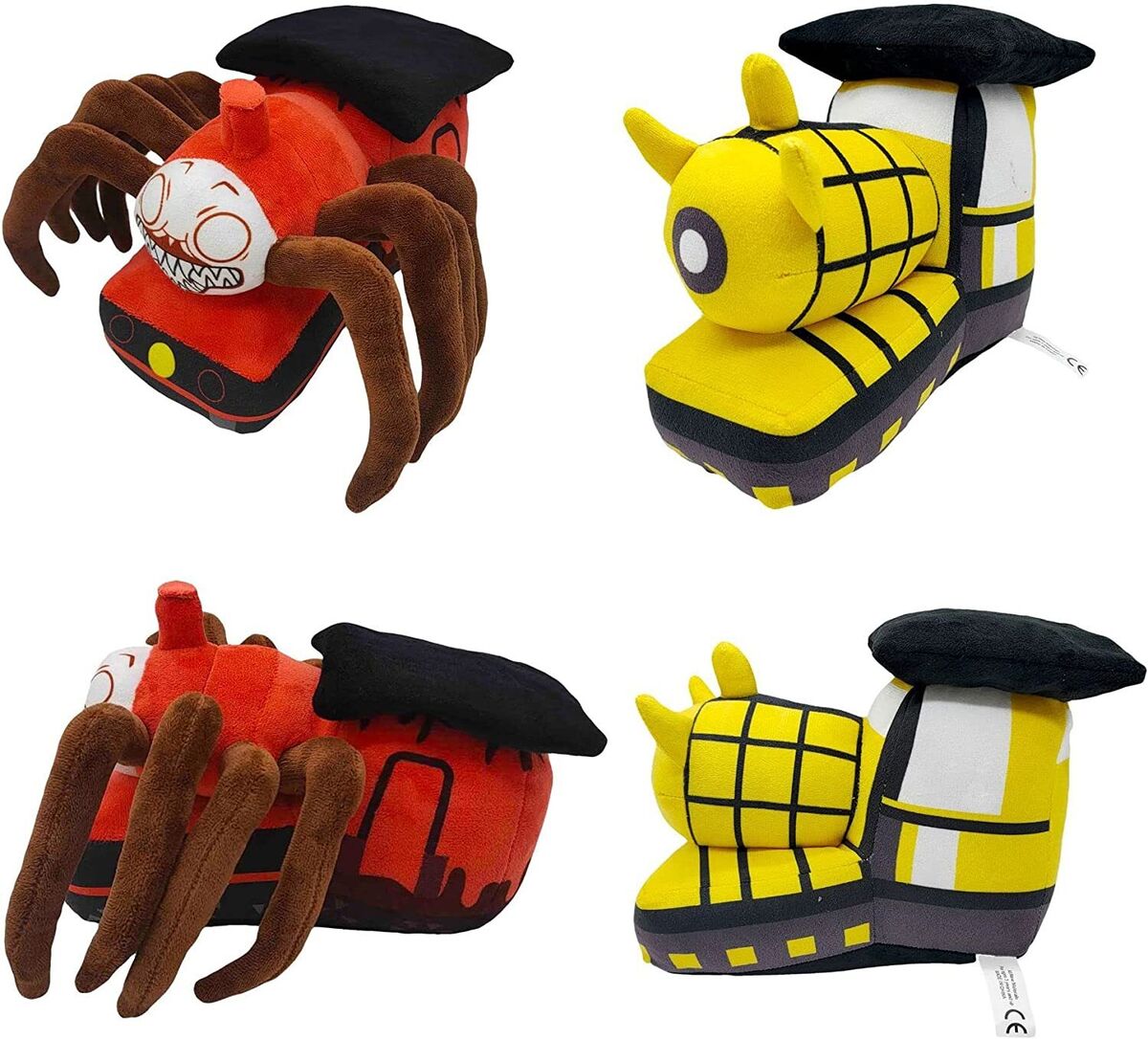 Choo Choo Charles Plush Toy Cho Cho Charles Spider Train Plush Doll Gift  for Kids Fans,Choo Choo Train Toy Spider Stuffed Animal 