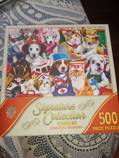 500 piece signature collection jigsaw puzzle-Essential Workers