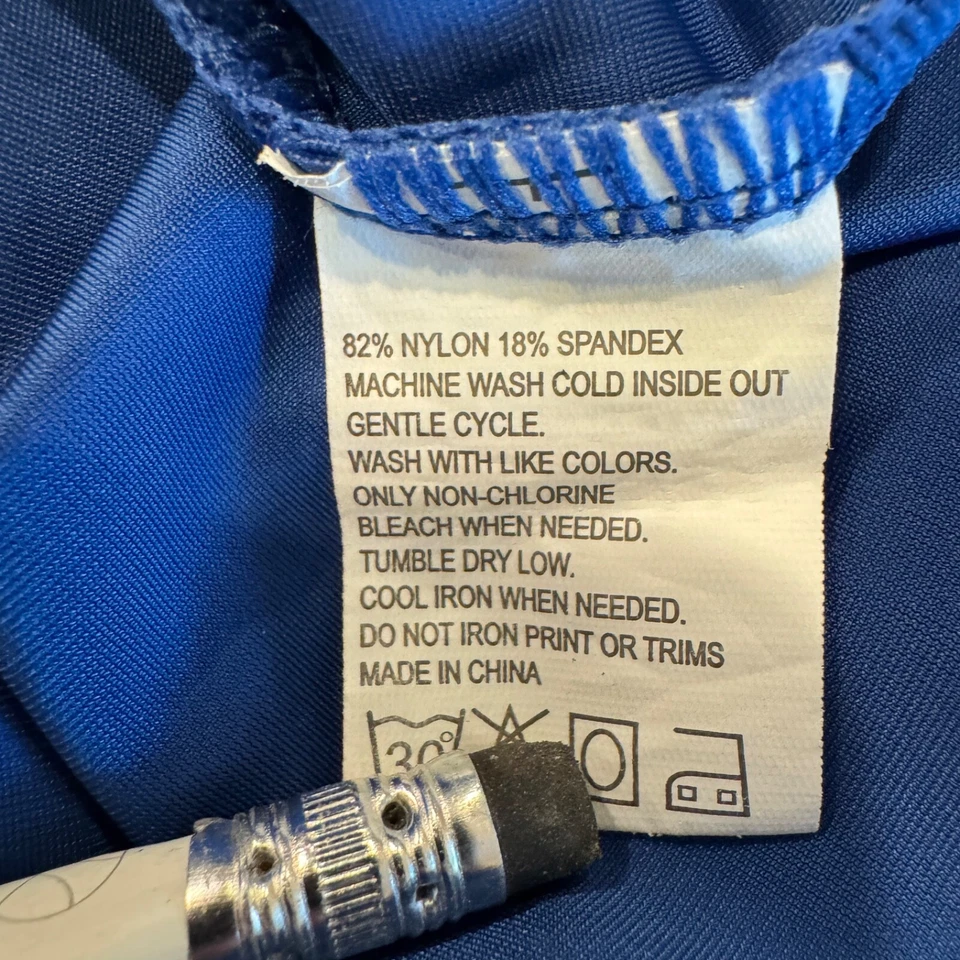 Camisa de natación Royal Caribbean juvenil manga corta azul unisex talla grande Foto 4 de 4