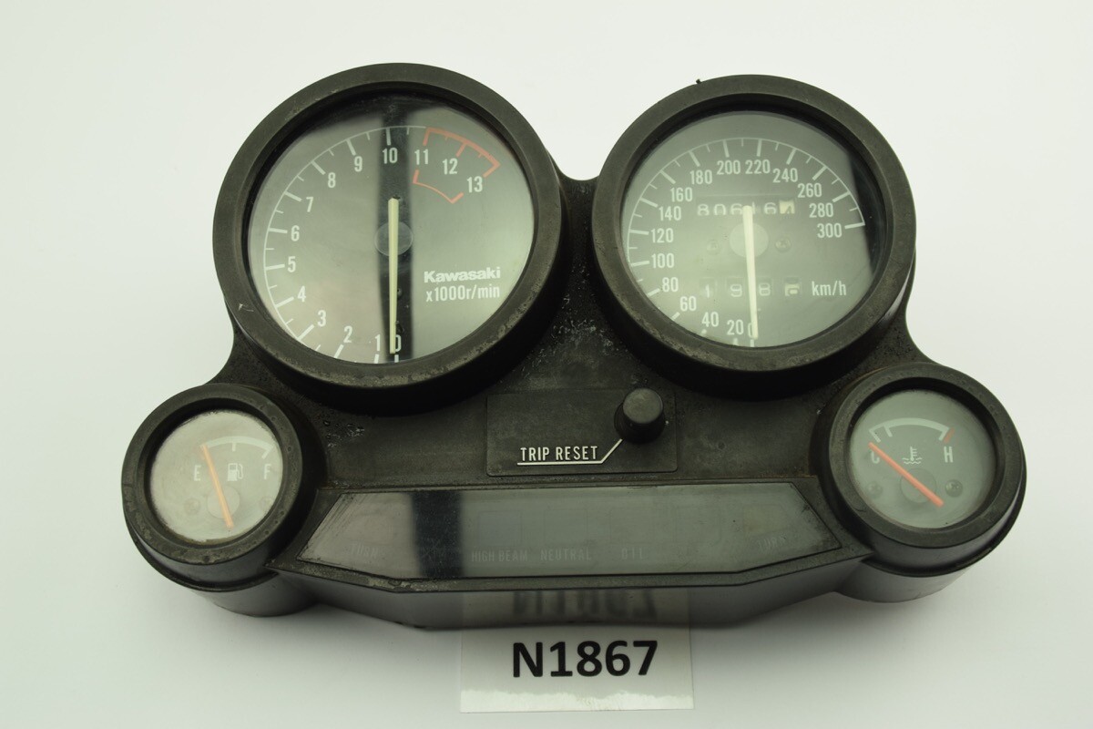 Kawasaki ZX- 10 ZXT 00 B yom 1989 - Tacho Cockpit