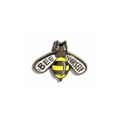 Cool “Bee Yourself” Pin by Pintrill (Sold Out Collectors Item) | eBay