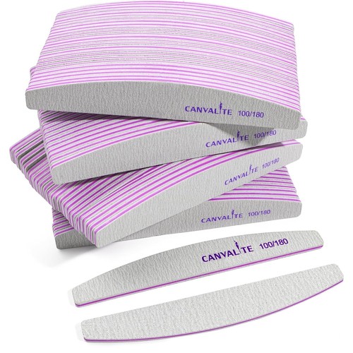 Ultimate Nail File Collection - 100 PCS Double-Sided Files for Perfect Nail Care - Picture 3 of 9