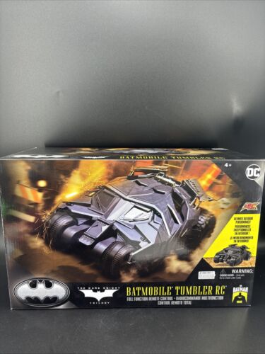 DC Comics The Dark Knight Trilogy Batmobile Tumbler RC Car Batman - Picture 2 of 6