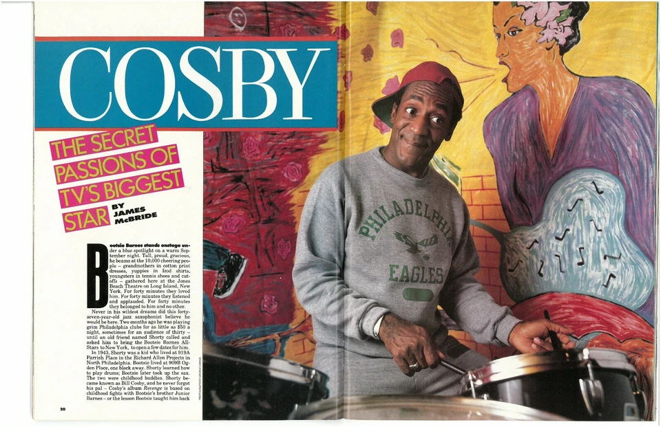 US MAGAZINE OCTOBER 21, 1985 COSBY, JANE SEYMOUR, RACHEL WARD, DOLPH LUNDGREN! - Image 4 of 4