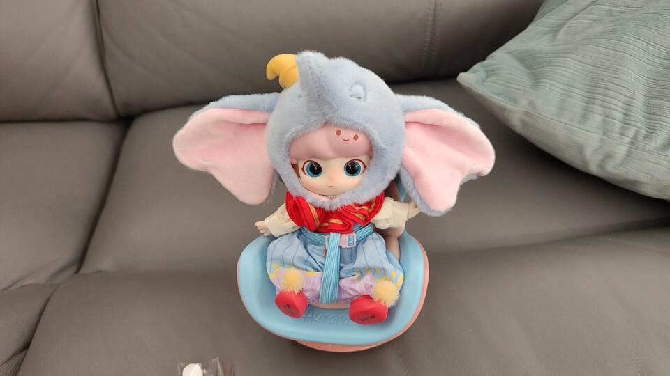 POP MART DIMOO X Dumbo Action Figure Plush Toy Stuffed Doll POP MART DIMOO X Dumbo Action Figure Plush Toy Stuffed Doll