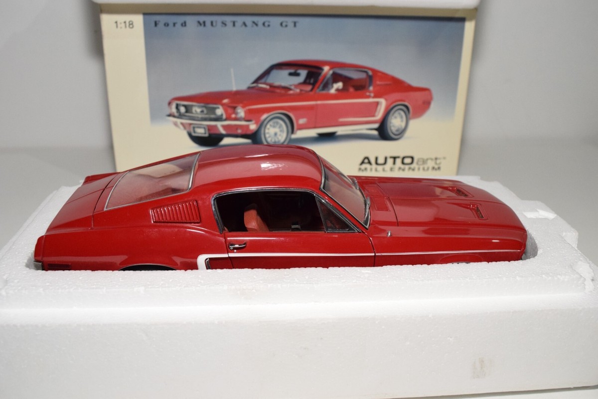ミニカー AUTO ART( Ford Mustang GT )MILLENNIUM. AUTOART - AUTO ART - 1967 FORD MUSTANG GT - RARE | eBay
