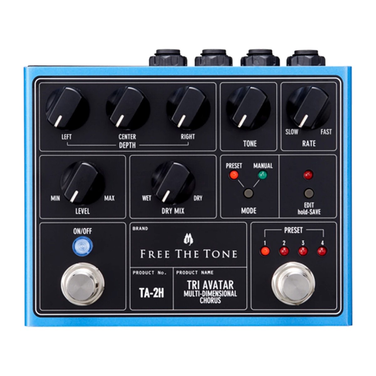 Free The Tone Tri Avatar TA-2H Chorus Pedal | eBay