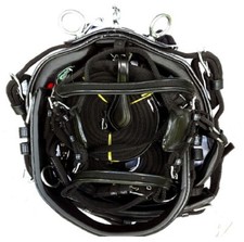 NYLON WEBBING DRIVING HARNESS FOR SINGLE HORSE CART SET FULL COB PONY SHETLAND