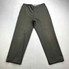 Vintage Levis Sta-Prest Pants Mens 31 Olive Green Straight Leg Dress Slacks 70s