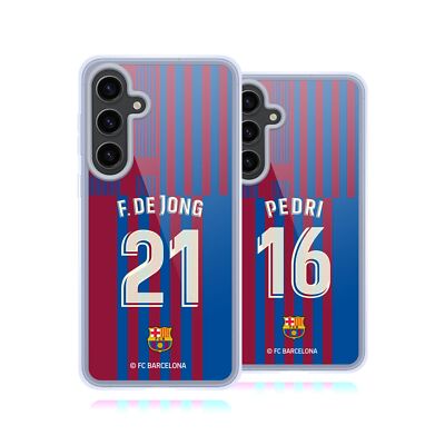FC BARCELONA 2021/22 PLAYERS HOME KIT 1 GELHÜLLE KOMPATIBEL MIT SAMSUNG/MAGSAFE