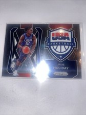 2021-22 NBA Prizm Jrue Holiday Silver Prizm USA Basketball Insert SP #8