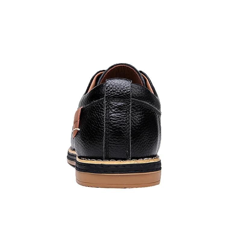 SAOLA Zapatos De Vestir Cuero Genuino Para Hombres Mocassini Oxford Moda Elegante Lujo