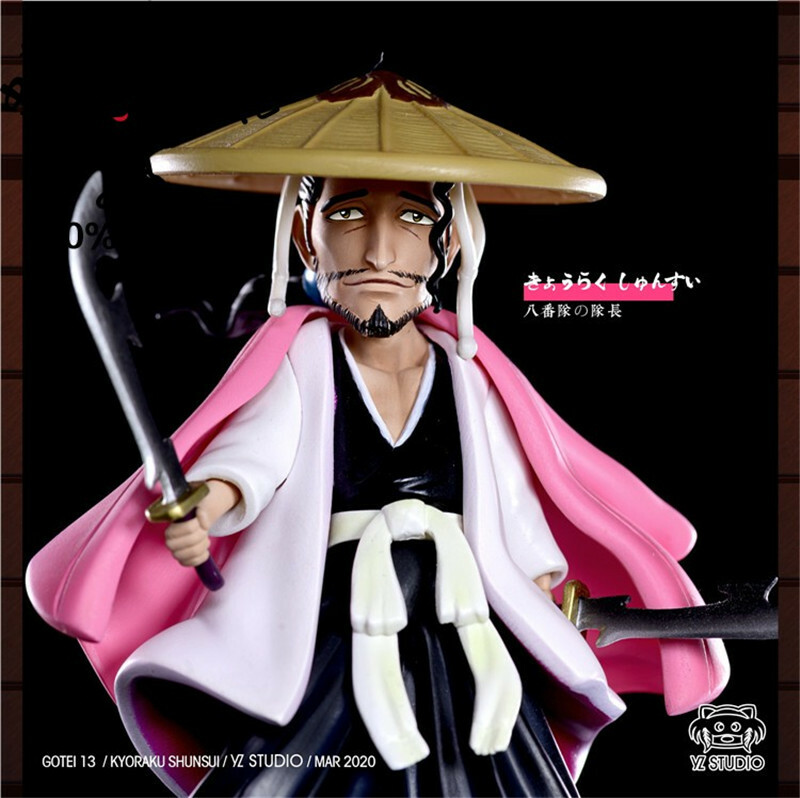 BLEACH Kyoraku Shunsui YZ Studio Statue Resin Model Figurine Original