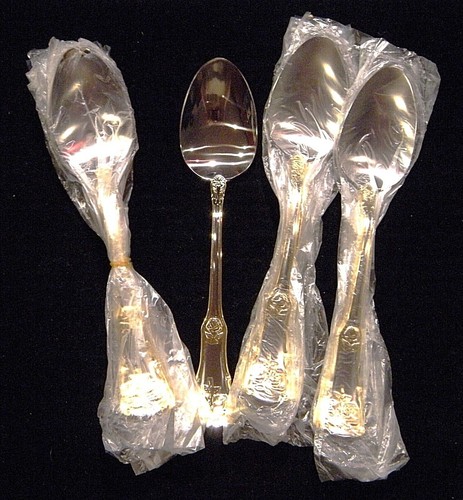 Royal Albert Old Country Roses Stainless w/ Gold Accent Flatware - Unused! - Picture 38 of 66