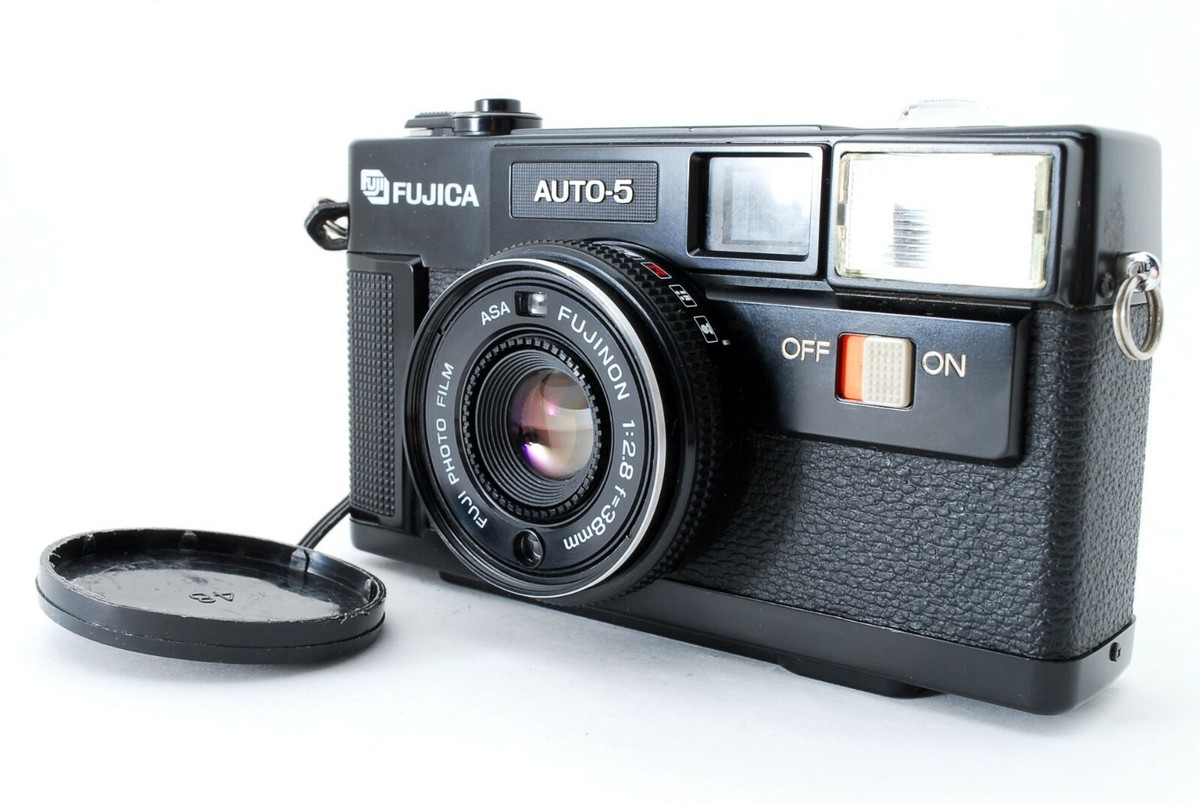 FUJICA Auto-5 DATE 38mm Point Shoot Camera FROM JAPAN