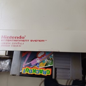 Cartucho juego tipo arkanoid NES Nintendo 8 bits Crackout con funda...