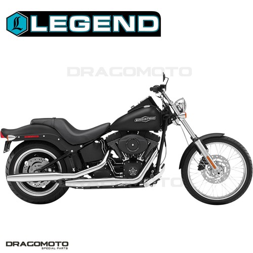 Harley FLSTFI 1450 EFI Fat Boy 2001-2006 FEDERUNG STOßDÄMPFER HINTEN... - Bild 2 von 6