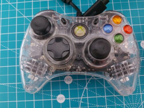 Afterglow Crystal Clear See Through Microsoft Xbox 360 Controllers Lot of 2 - Picture 3 of 8