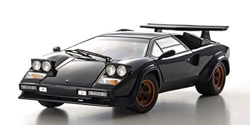 Kyosho KS08320D 1/18 Lamborghini Countach Walter Wolf Dark Blue - Picture 4 of 7