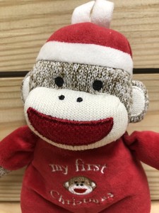 red sock monkey