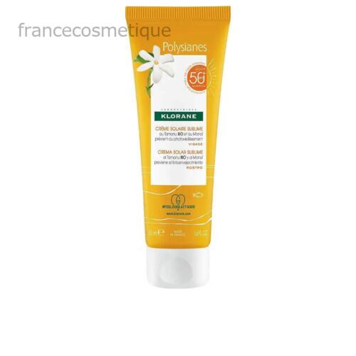 Klorane Polysianes Sublime Sunscreen with Organic Tamanu and Monoi SPF50+ 50ml - Picture 1 of 1