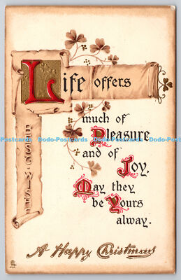R773207 Das Leben bietet viel Freude und Freude A Happy Christmas Tuck Old Engly