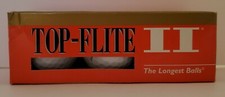 Vintage 1996 Top Flite II Golf Balls Brand New in Sleeve of 3 Balls