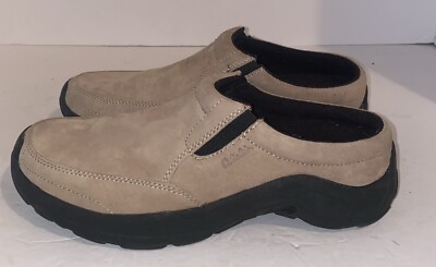 Cabela's Suede Slip-On Comf. Trail Mules Clogs Womens Sz  8.5 M